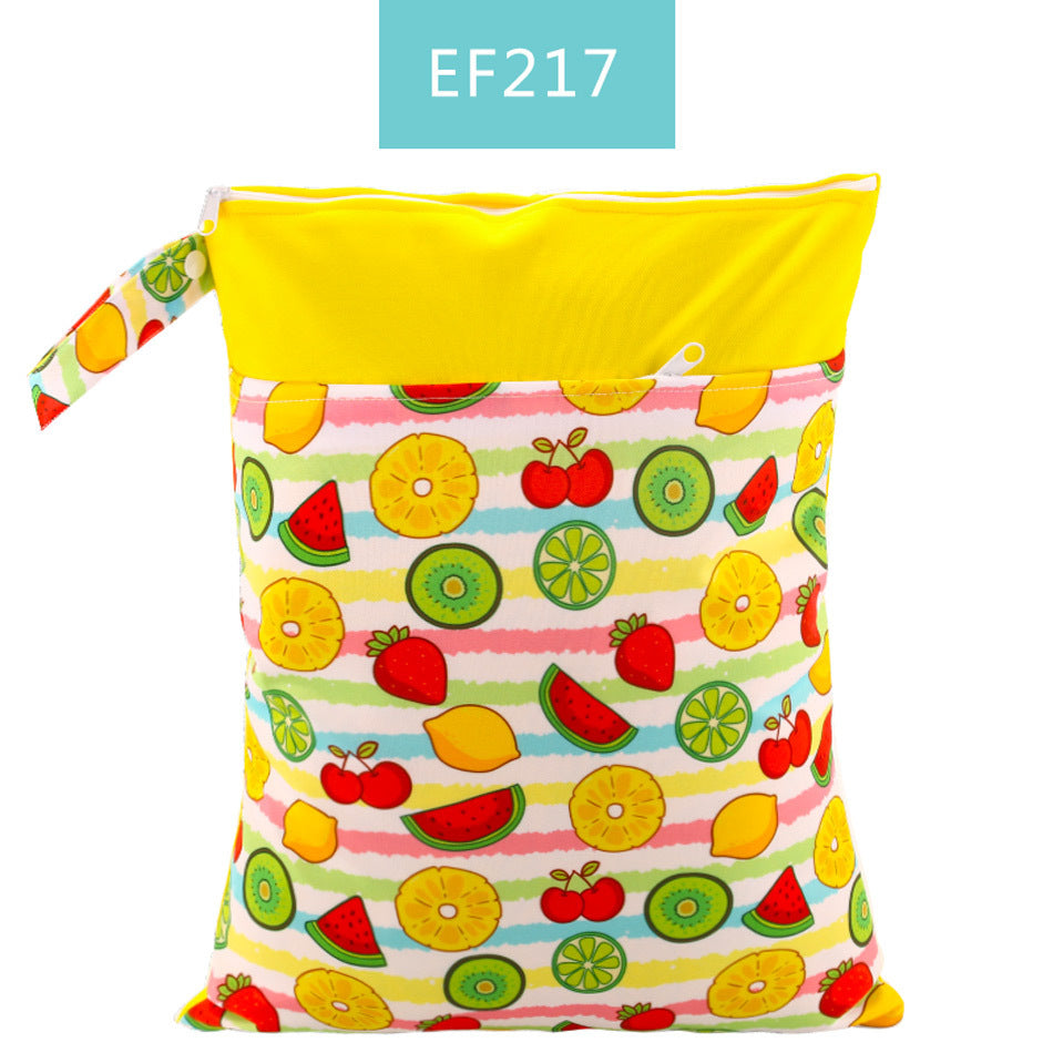 Baby diaper storage bag