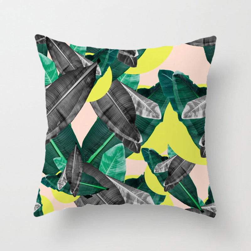 Plant simple cushion cover