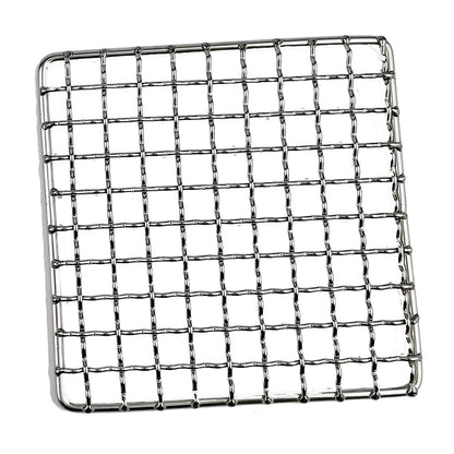 Stainless Steel Round Barbecue BBQ Grill Net Meshes Racks Grid Round Grate Steam Net Camping Hiking Outdoor Mesh Wire Net
