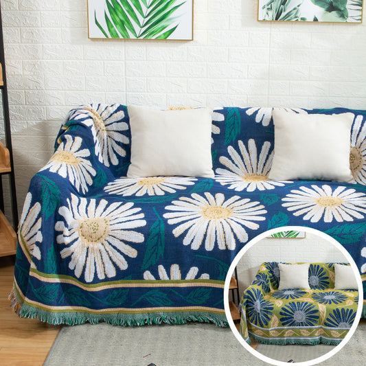 Simple sofa cover and cushion