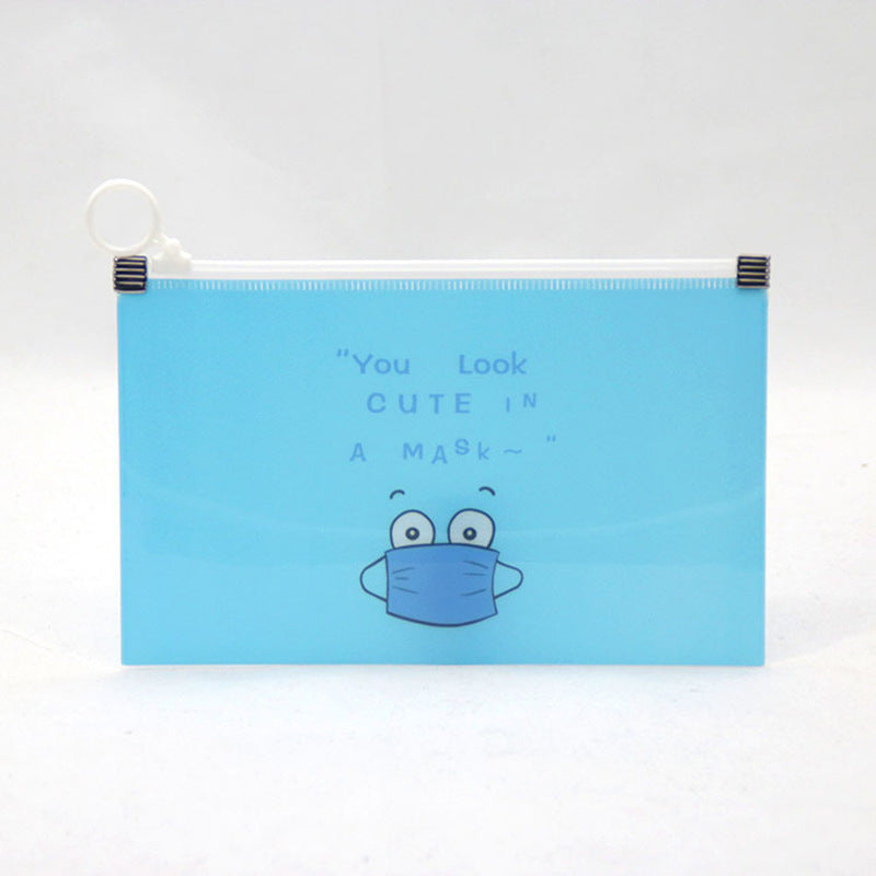Cartoon mask storage bag