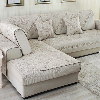 European style washed cotton sofa cushion
