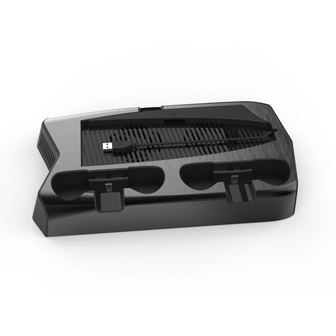 Multifunctional charging cooling fan base