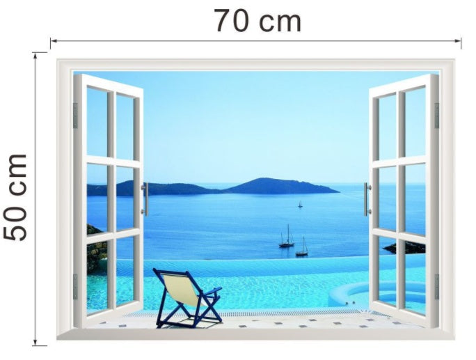 Living room bedroom wall sticker