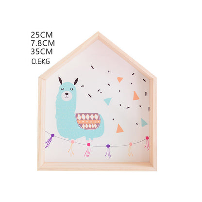 Room wall storage shelf decoration shelf