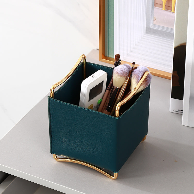 Key Remote Control Multifunctional Storage Box Cosmetic Brush Storage Barrel