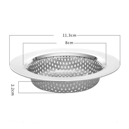 Stainless Steel Sewer Filter Hair Anti-Clogging Slag Screen Coarse Mesh
