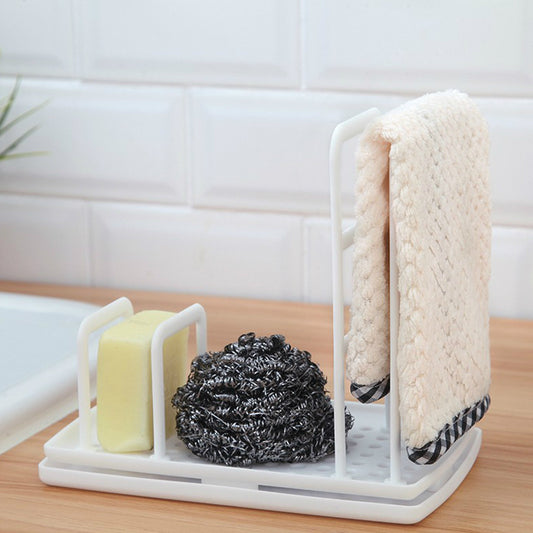 Kitchen Drain Rack Storage Rack, Rag, Dish Cloth, Drain Rack, Kitchenware Storage Basket