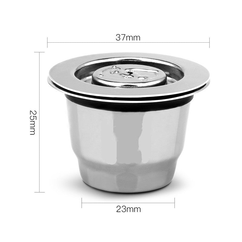 Coffee Oil Capsule Set Stainless Steel Stretch Strainer