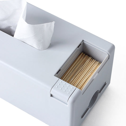 Living Room Automatic Toothpick Box Multifunctional Dining Table Drawer Box Simple