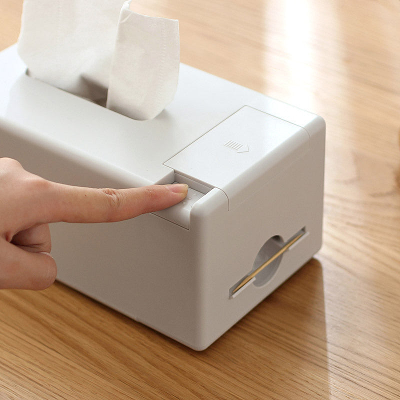 Living Room Automatic Toothpick Box Multifunctional Dining Table Drawer Box Simple