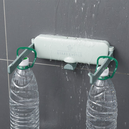 Toilet Non - Perforated Storage Rack Folding Washbasin Rack Plastic Storage Rack