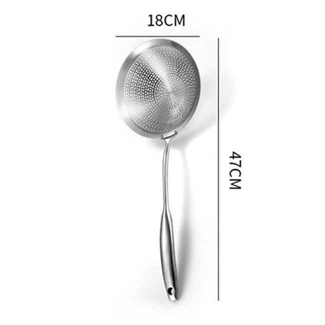 Household kitchen Strainer Strainer Large Dumpling Fried Noodle Spoon Fries Net Drain