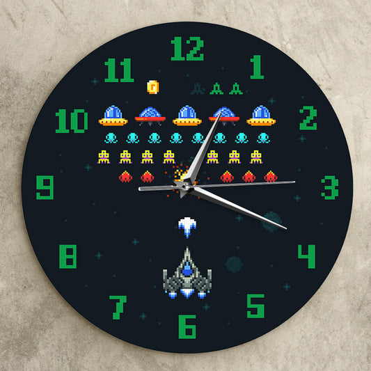 Children'S Bedroom Game Pattern Clock