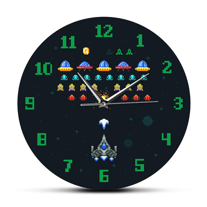 Children'S Bedroom Game Pattern Clock