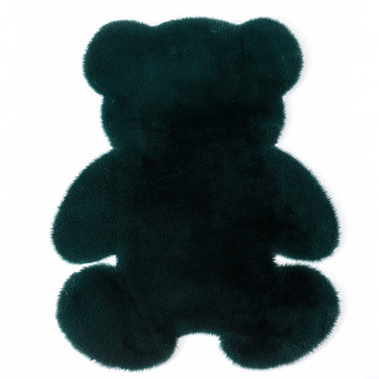 New Product Im Itation Rabbit Fur Cartoon Animal Carpet Floor Mat Door Mat