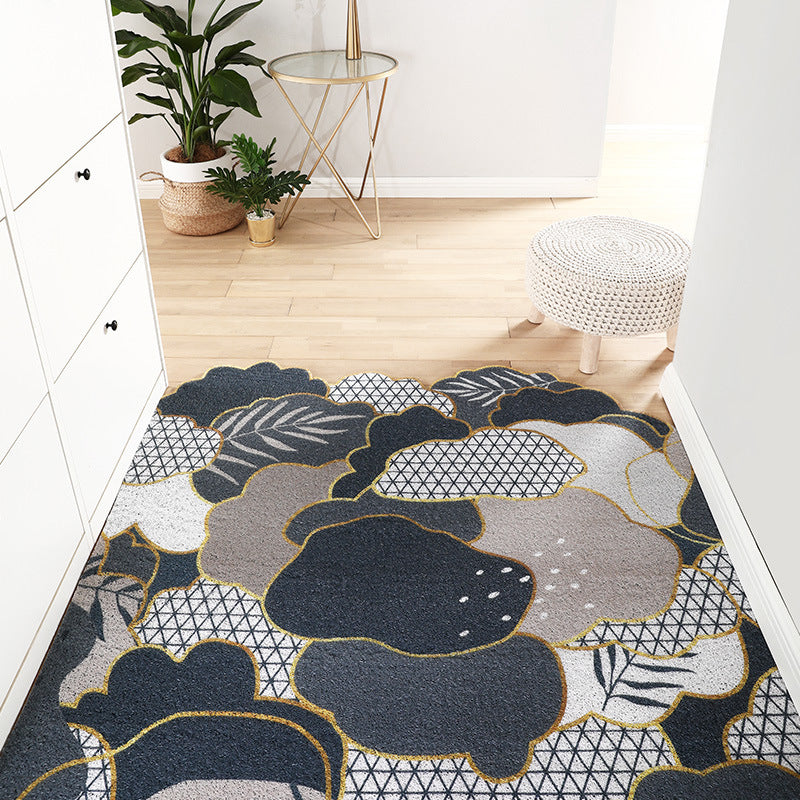 Nordic Style Entrance Door Silk Enclosure Floor Mat Household Door Mat Porch Entrance Door Carpet Entrance Mat Can Be Customized