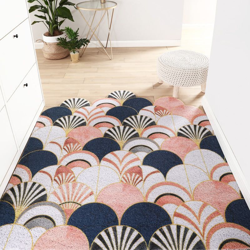 Nordic Style Entrance Door Silk Enclosure Floor Mat Household Door Mat Porch Entrance Door Carpet Entrance Mat Can Be Customized