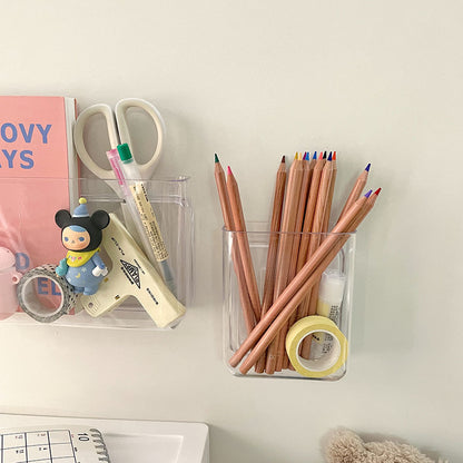 Ins Simple Transparent Wall Storage Box