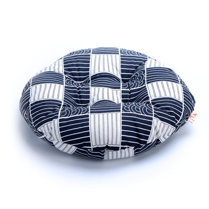 Round tatami cushion