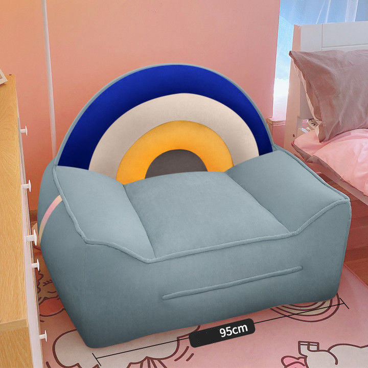 Rainbow Children Single Or Double Lazy Couch Tatami
