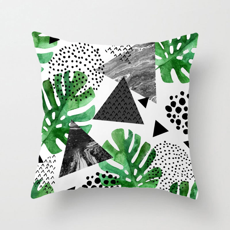 Plant simple cushion cover