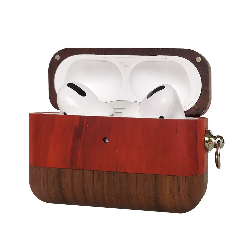 Compatible with Apple, AirPods Pro solid wood headphone covers