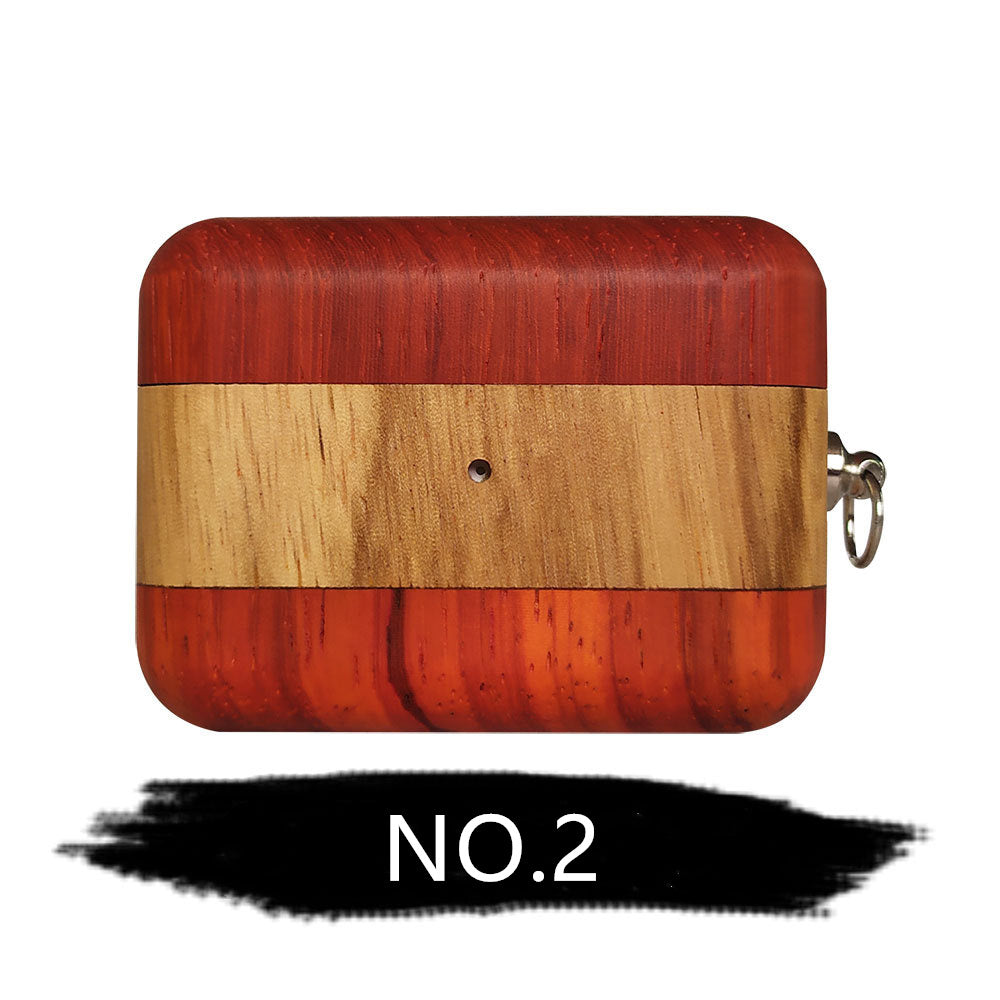 Compatible with Apple, AirPods Pro solid wood headphone covers
