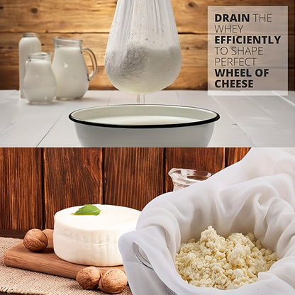 3pcs Cheese Cloth, 20x20In Cheesecloth For Straining, Reusable, 100% Unbleached Precut Cheesecloths, Strainer Muslin Cloth For Cooking, Cold Brew Filtering, Cheese Making
