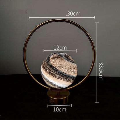 Modern Bedroom Living Room Bedside Wall Lamp Planet Children's Room Creative Planet Chandelier