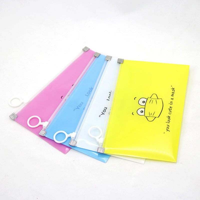 Cartoon mask storage bag