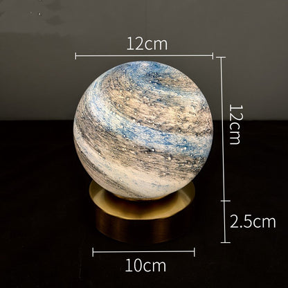 Modern Bedroom Living Room Bedside Wall Lamp Planet Children's Room Creative Planet Chandelier