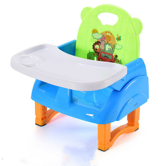 Foldable children's armchair children's dining table