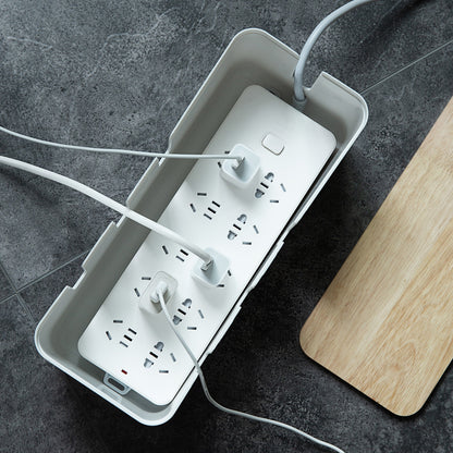 Charging line storage box