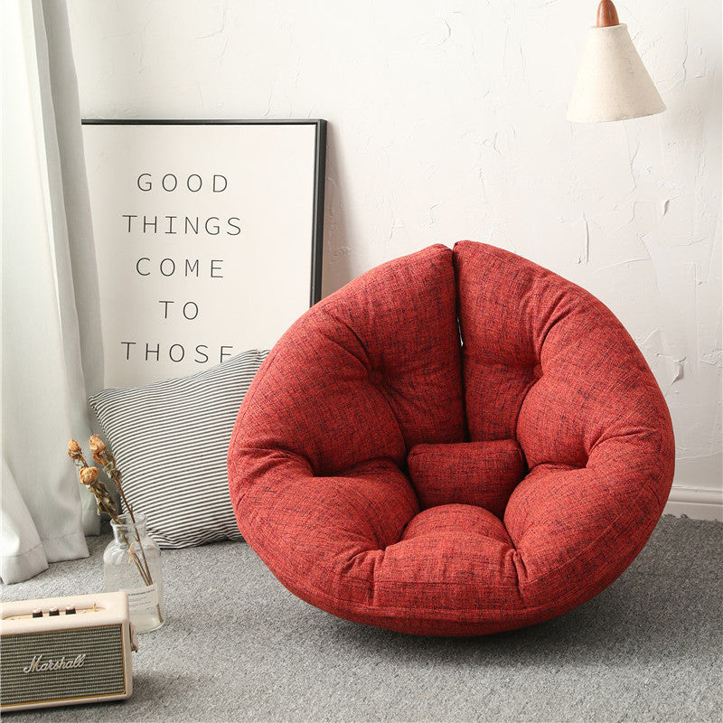 Folding Beanbag Fabric Sofa Small Family