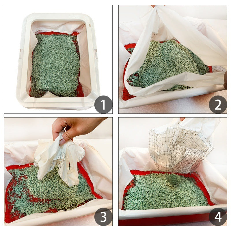 Cat Convenient Sand Bag Filter Strainer Cleaning Tool