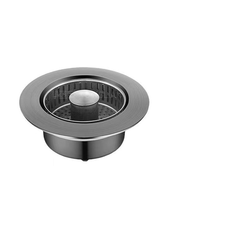 Stainless Steel Kitchen Bounce Core Sink Strainer Drain Cap