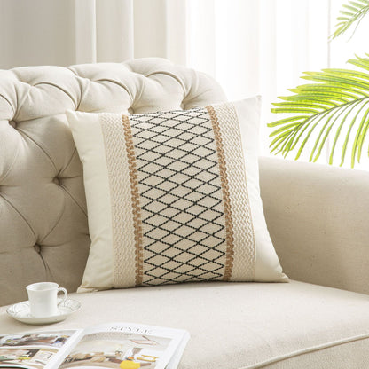 New Cotton And Linen Bohemian Pillow And Cushion Cover