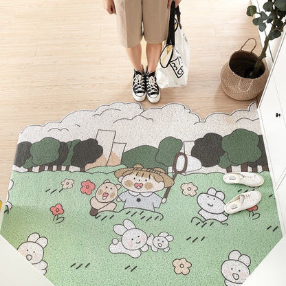 Cartoon Entrance Door Mat And Floor Mat
