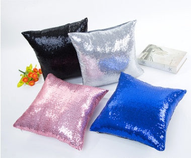 Love to make explosive solid cushion cover manufacturers direct pillow cover sequins