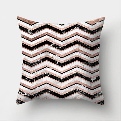 Leather Velvet Pillowcase Sofa Cushion Cover