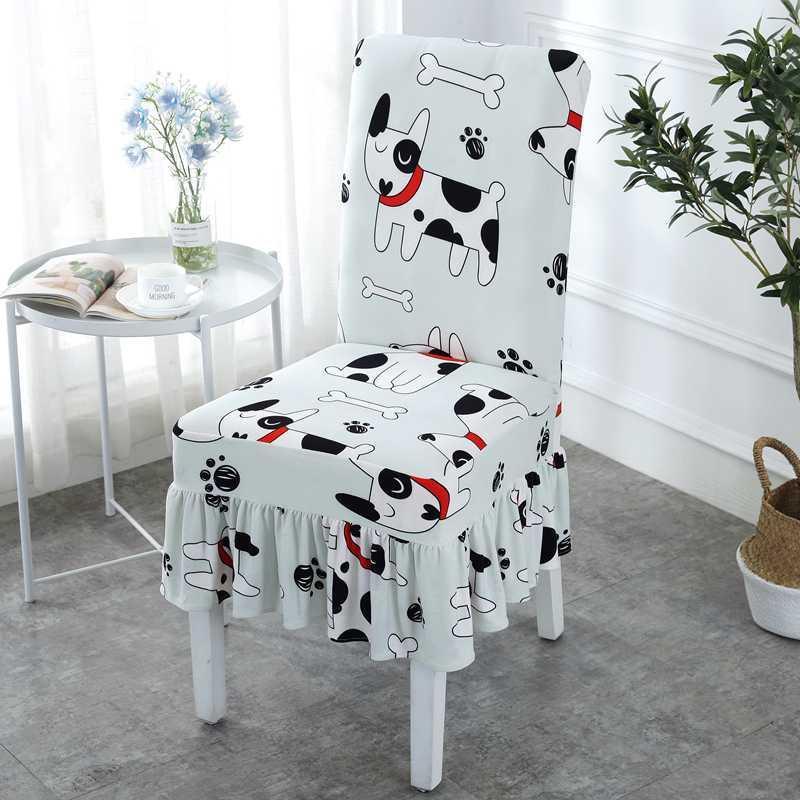 Restaurant wear-resistant dining chair cover