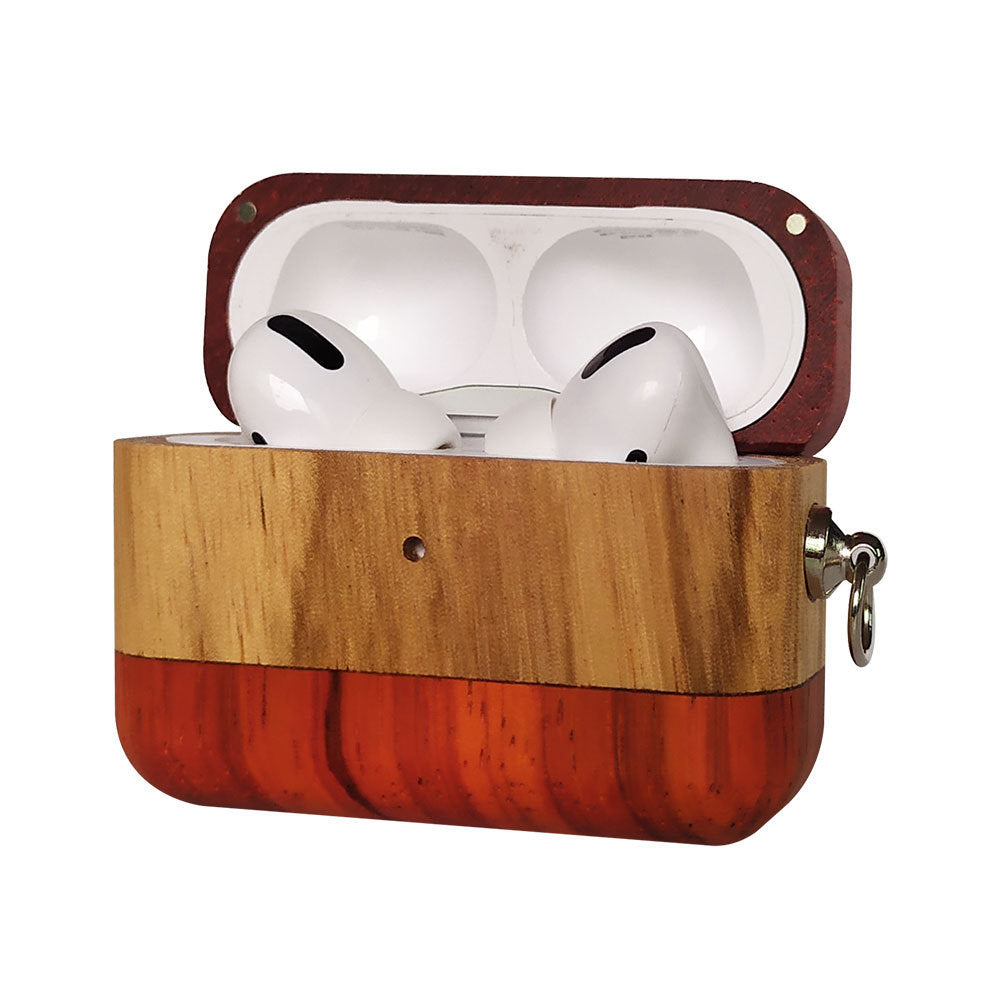 Compatible with Apple, AirPods Pro solid wood headphone covers