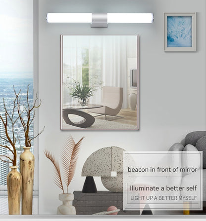 Bright Bathroom Mural Led Mirror Front Light Bathroom Cabinet Cosmetic Mirror