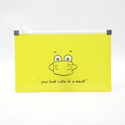 Cartoon mask storage bag