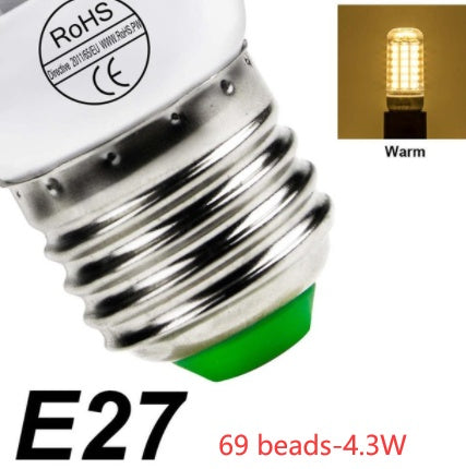 E27 corn lamp room with cover