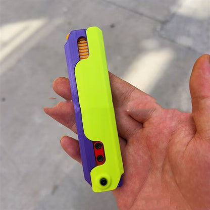 3D Straight Gravity Comb Decompression Toy