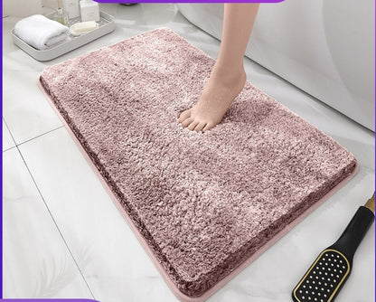Thickened Anti Slip Floor Mat For Plush Bathroom
