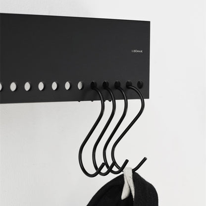 Nordic Wall Shelves Pendant Storage Rack Minimalist Storage Hanging Rod