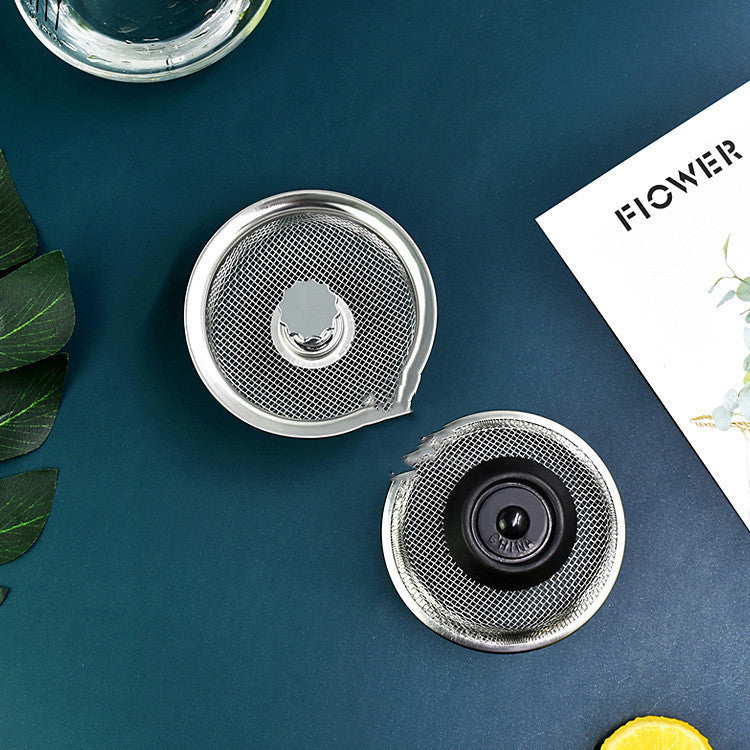 Household Kitchen Stainless Steel Sink Strainer